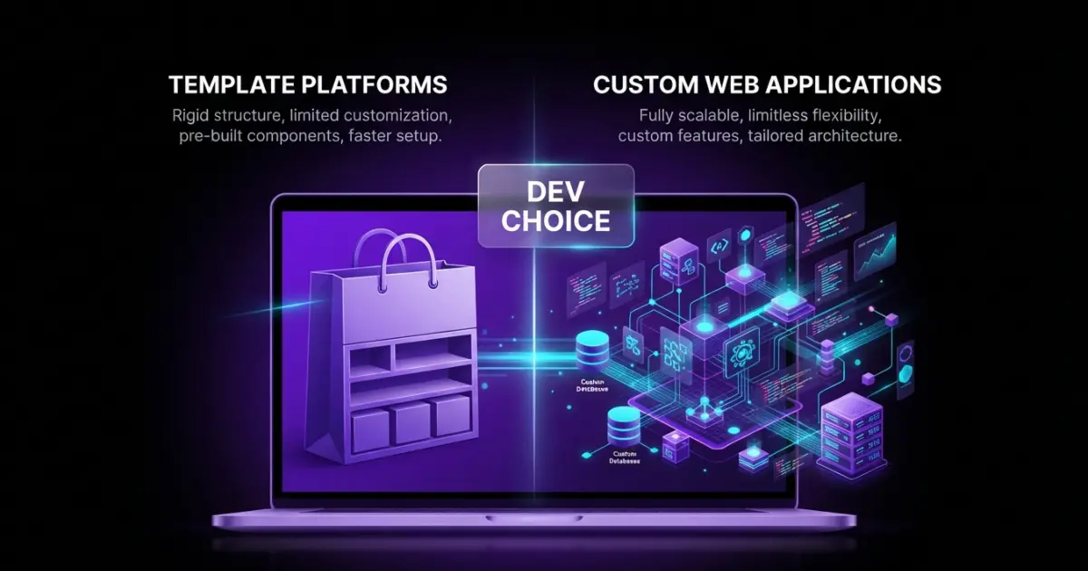 Shopify vs Custom Web App Development: What You’re Not Being Told