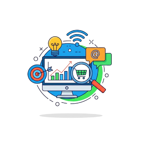 Digital marketing icon